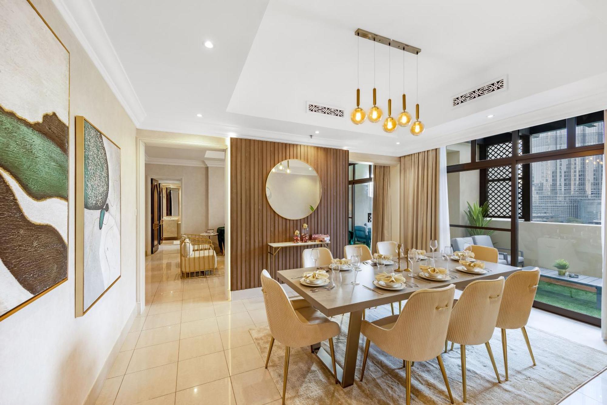 Durrani Homes - Heaven On Earth Collection 4br With Panorama Burj Khalifa And Fountain Views Appartement *